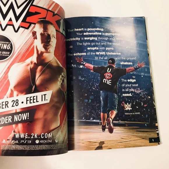 2014 WWE Wrestling  Official Program John Cena - Picture 6 of 16